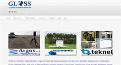 Desktop Screenshot of gloss-srl.com